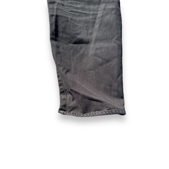 AG Adriano Goldschmied Protege Straight Leg Jeans Grey Women's 32, small fit. - Picture 11 of 12